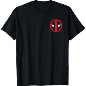 imageMarvel Studios Deadpool ampamp Wolverine Bold Corner Symbol TShirtBlack