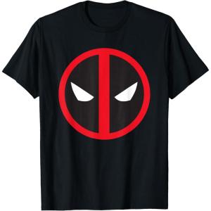 imageMarvel Studios Deadpool ampamp Wolverine Bold Deadpool Symbol TShirtBlack