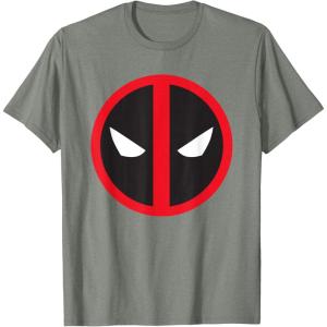 imageMarvel Studios Deadpool ampamp Wolverine Bold Deadpool Symbol TShirtOlive Heather
