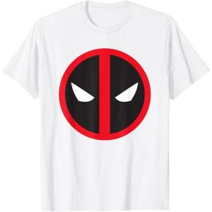 imageMarvel Studios Deadpool ampamp Wolverine Bold Deadpool Symbol TShirtWhite