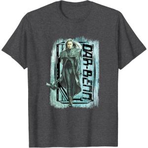 imageMarvel Studios The Marvels DarBenn with Hammer TShirtDark Heather Grey