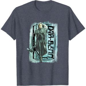 imageMarvel Studios The Marvels DarBenn with Hammer TShirtHeather Blue