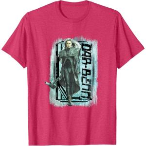 imageMarvel Studios The Marvels DarBenn with Hammer TShirtRed Heather