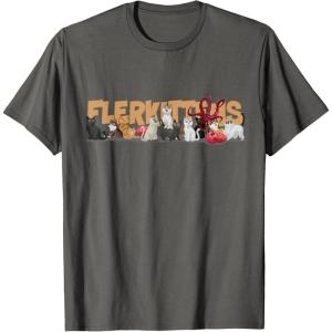 imageMarvel Studios The Marvels Flerken Gooses Flerkittens Cute TShirtAsphalt Grey