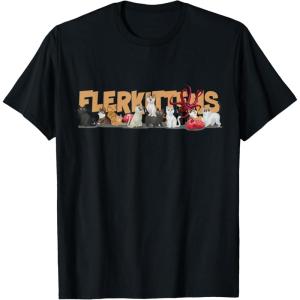 imageMarvel Studios The Marvels Flerken Gooses Flerkittens Cute TShirtBlack