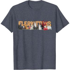 imageMarvel Studios The Marvels Flerken Gooses Flerkittens Cute TShirtHeather Blue