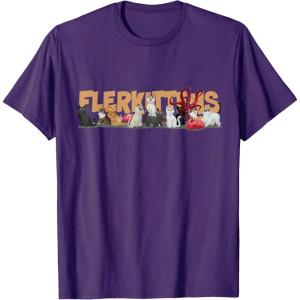 imageMarvel Studios The Marvels Flerken Gooses Flerkittens Cute TShirtPurple