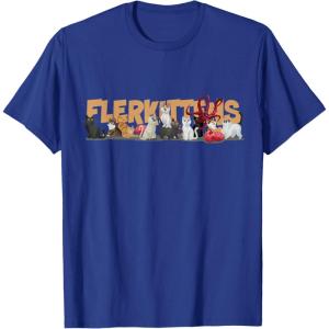 imageMarvel Studios The Marvels Flerken Gooses Flerkittens Cute TShirtRoyal Blue
