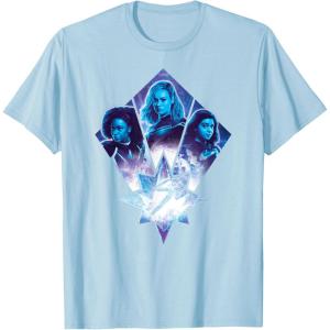 imageMarvel Studios The Marvels Photon Captain Marvel Ms Marvel TShirtBaby Blue