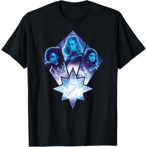 imageMarvel Studios The Marvels Photon Captain Marvel Ms Marvel TShirtBlack