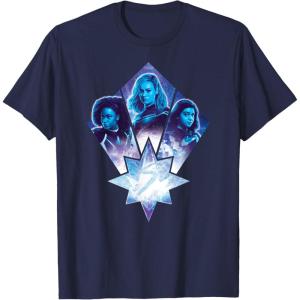imageMarvel Studios The Marvels Photon Captain Marvel Ms Marvel TShirtNavy Blue