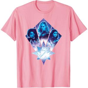 imageMarvel Studios The Marvels Photon Captain Marvel Ms Marvel TShirtPink