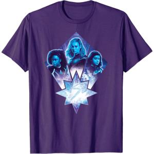 imageMarvel Studios The Marvels Photon Captain Marvel Ms Marvel TShirtPurple