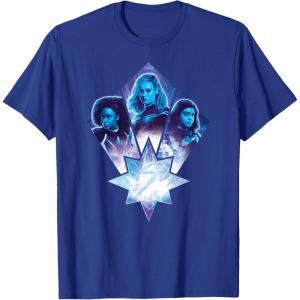 imageMarvel Studios The Marvels Photon Captain Marvel Ms Marvel TShirtRoyal Blue
