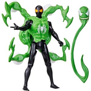 imageSpiderMan Marvel VenomVersus Epic World of Action Miles Morales Deluxe Figure with Accessories 4Inch Super Hero Toys for Kids Ages 4