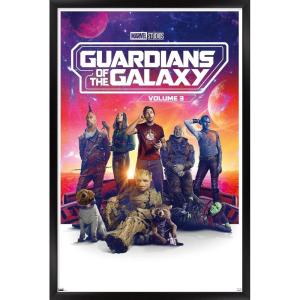 imageTrends International Marvel Guardians of the Galaxy Vol 3  One Sheet Wall Poster 34L x 224W Premium Unframed VersionBlack Framed Version