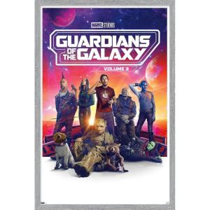 imageTrends International Marvel Guardians of the Galaxy Vol 3  One Sheet Wall Poster 34L x 224W Premium Unframed VersionGray Framed Version