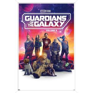 imageTrends International Marvel Guardians of the Galaxy Vol 3  One Sheet Wall Poster 34L x 224W Premium Unframed VersionWhite Framed Version