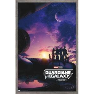 imageTrends International Marvel Guardians of the Galaxy Vol 3  Teaser One Sheet Wall Poster 34L x 224W Premium Unframed VersionBarnwood Framed Version