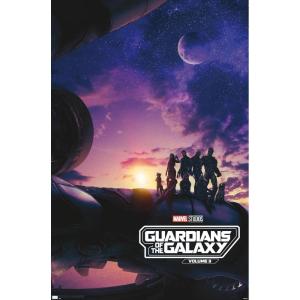 imageTrends International Marvel Guardians of the Galaxy Vol 3  Teaser One Sheet Wall Poster 34L x 224W Premium Unframed VersionPremium Unframed Version
