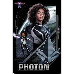 imageTrends International Marvel The Marvels  Photon Wall Poster 34L x 224W Premium Unframed VersionPremium Unframed Version