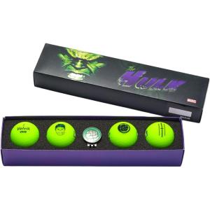 imageVolvik Vivid Marvel Golf Ball Gift Sets 4 PackHulk