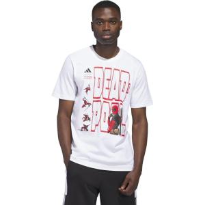 imageadidas Mens Marvel Deadpool TShirtWhiteDeadpool