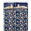 imageJay Franco Kids Sheet Set with Fitted Flat Sheets ampamp Pillow Cover  UltraSoft Bedding with Pillowcase for Room Decor White  Avengers 4 Piece QueenBlue  Bluey  Bingo