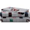 imageJay Franco Kids Sheet Set with Fitted Flat Sheets ampamp Pillow Cover  UltraSoft Bedding with Pillowcase for Room Decor White  Avengers 4 Piece QueenGray  Avengers