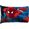 imageJay Franco Kids Sheet Set with Fitted Flat Sheets ampamp Pillow Cover  UltraSoft Bedding with Pillowcase for Room Decor White  Avengers 4 Piece QueenWhite  Spiderman