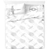 imageJay Franco Kids Sheet Set with Fitted Flat Sheets ampamp Pillow Cover  UltraSoft Bedding with Pillowcase for Room Decor White  Avengers 4 Piece QueenWhite  Star Wars