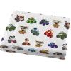 imageJay Franco Kids Sheet Set with Fitted Flat Sheets ampamp Pillow Cover  UltraSoft Bedding with Pillowcase for Room Decor White  Avengers 4 Piece QueenWhite  Monster Jam