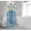 imageJay Franco Marvel Avengers Assembled Shower Curtain ampamp Easy Care Fabric Kids Bath Curtain Official Marvel ProductBlue  Stitch