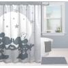 imageJay Franco Marvel Avengers Assembled Shower Curtain ampamp Easy Care Fabric Kids Bath Curtain Official Marvel ProductGray  Mickey  Minnie