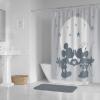 imageJay Franco Marvel Avengers Assembled Shower Curtain ampamp Easy Care Fabric Kids Bath Curtain Official Marvel ProductGray  Mickey  Minnie