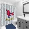 imageJay Franco Marvel Avengers Assembled Shower Curtain ampamp Easy Care Fabric Kids Bath Curtain Official Marvel ProductGrey  Spiderman