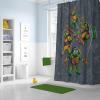 imageJay Franco Marvel Avengers Assembled Shower Curtain ampamp Easy Care Fabric Kids Bath Curtain Official Marvel ProductGrey  Tmnt