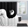 imageJay Franco Marvel Avengers Assembled Shower Curtain ampamp Easy Care Fabric Kids Bath Curtain Official Marvel ProductMulti  Nightmare Before Christmas