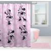imageJay Franco Marvel Avengers Assembled Shower Curtain ampamp Easy Care Fabric Kids Bath Curtain Official Marvel ProductPink  Minnie Mouse