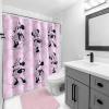 imageJay Franco Marvel Avengers Assembled Shower Curtain ampamp Easy Care Fabric Kids Bath Curtain Official Marvel ProductPink  Minnie Mouse