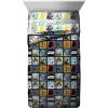 imageJay Franco Marvel Avengers Fighting Team 5 Piece Queen Bed Set  Includes Reversible Comforter ampamp Sheet Set Bedding  Super Soft Fade Resistant Microfiber Official Marvel ProductMulti  Star Wars