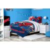 imageJay Franco Marvel Avengers Fighting Team 5 Piece Queen Bed Set  Includes Reversible Comforter ampamp Sheet Set Bedding  Super Soft Fade Resistant Microfiber Official Marvel ProductBlue  Spiderman