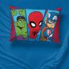 imageJay Franco Marvel Avengers Halo 2 Pack Pillowcase  DoubleSided Kids Super Soft Bedding Features Captain America Hulk Iron Man ampamp SpidermanMulti  Super Hero Adventures
