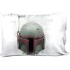 imageJay Franco Marvel Avengers Halo 2 Pack Pillowcase  DoubleSided Kids Super Soft Bedding Features Captain America Hulk Iron Man ampamp SpidermanWhite  Boba Fett