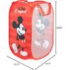 imageJay Franco Marvel Avengers Hulk Blast Pop Up Hamper  Mesh Laundry BasketBag with Durable Handles 22quot x 14quotMickey Mouse  Red