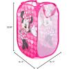 imageJay Franco Marvel Avengers Hulk Blast Pop Up Hamper  Mesh Laundry BasketBag with Durable Handles 22quot x 14quotMinnie Mouse  Pink