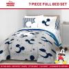 imageJay Franco Marvel Avengers Twin Size Comforter Set  5 Piece Bedding Includes Sheet Set ampamp Pillow Covers  Super Soft Cozy Bedding with Captain America Hulk Iron Man and ThorWhite  Mickey Mouse
