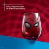 imageJoyJolt Marvel Heroes Stemless Drinking Glasses 19oz Superhero Cups ft Hulk Captain America Spiderman and Iron Man Avengers Glassware Set of 4 Marvel Gifts for Men and WomenSpiderMan