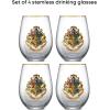 imageJoyJolt Marvel Heroes Stemless Drinking Glasses 19oz Superhero Cups ft Hulk Captain America Spiderman and Iron Man Avengers Glassware Set of 4 Marvel Gifts for Men and WomenHarry Potter