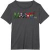 imageMarvel Avengers Character Text Portrait TShirtDark Heather Grey
